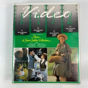 Anne Of Green Gables & Sequel Collection with Megan Follows VHS 4 Cassette Tapes